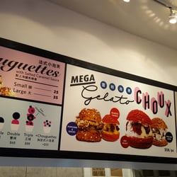 Owl's Choux & Gelato - Menu