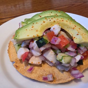 La Corriente - Fish ceviche tostada - Seafood Near Me - Coronado, California