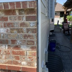 Amazing Exteriors - Gap that we were told couldn't be fixed until I showed him the other side of my house where they covered it.