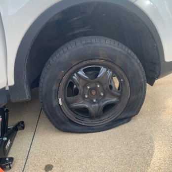 Firestone Complete Auto Care - Tires on passenger side that blew out a few days later. - Tires Near Me - Cleveland Heights, Ohio Firestone Complete Auto Care - Tires on passenger side that blew out a few days later. - Tires Near Me - Cleveland Heights, Ohio