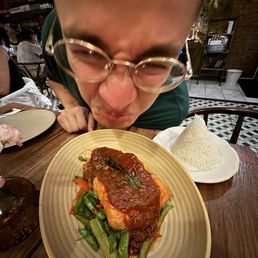 Salmon Prig Khing Salmon Prig Khing