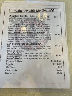 Menu photo 2 Mr. Beane's Hawthorne, NV Menu photo 2 Mr. Beane's Hawthorne, NV