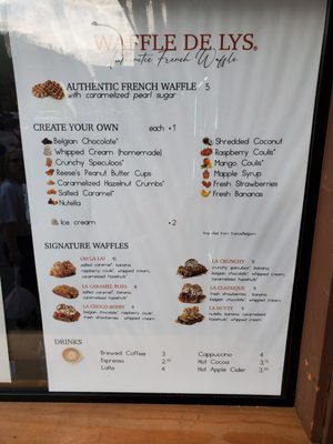 Menu photo 8 Waffle De Lys Gatlinburg, TN