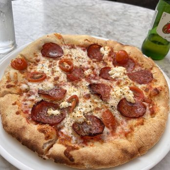 Taverna - Salamino Pizza - Italian Near Me - Dallas, Texas