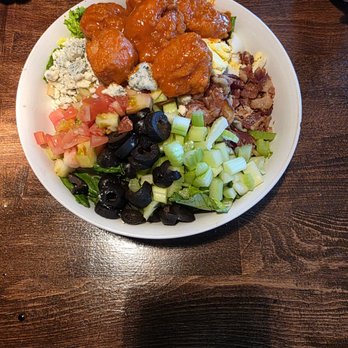 The Heights - Buffalo chicken salad - New American Near Me - Upland, California The Heights - Buffalo chicken salad - New American Near Me - Upland, California