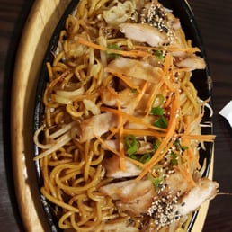 Greasy chicken yakisoba