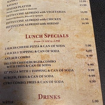 New York Pizzeria - Menu - Pizza Near Me - Norfolk, Virginia