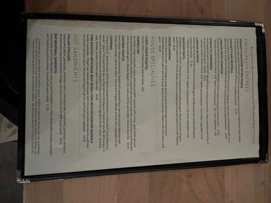 Menu photo 6 Nonni's Italian Bistro Seaside, OR