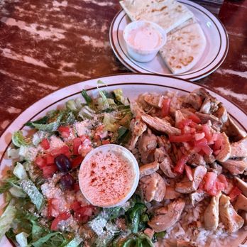 Cleopatra Cafe - Cairo Chicken Plate - Mediterranean Near Me - Santa Fe, New Mexico