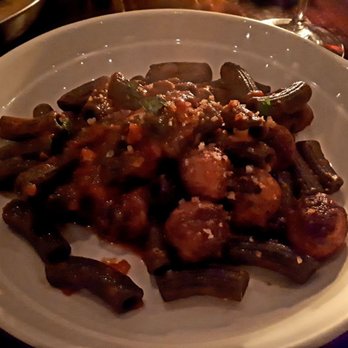 Supply and Demand - Prosciutto meatballs with squid ink rigatoni - Live/Raw Food Near Me - Ottawa, Ontario Supply and Demand - Prosciutto meatballs with squid ink rigatoni - Live/Raw Food Near Me - Ottawa, Ontario