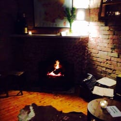 Milton Wine Shop - A beautiful room through behind the bar. Would be a nice place to settle in with a bottle of red on a cold Melbourne night.
