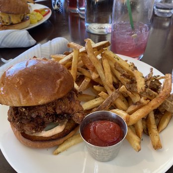 The Hive - Brunch chicken sandwich - Southern Near Me - Bentonville, Arkansas The Hive - Brunch chicken sandwich - Southern Near Me - Bentonville, Arkansas