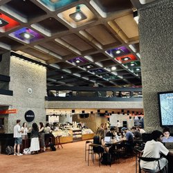 Barbican - Lobby and coffee shop.