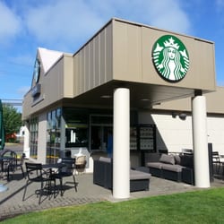 Starbucks - You can drive-thru, walk-up, or sit outside, but you can't come in.