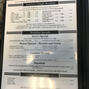 McCrae's Country Cafe - breakfast menu - American Near Me - Gresham, Oregon McCrae's Country Cafe - breakfast menu - American Near Me - Gresham, Oregon