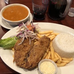 Fish with the combination of onions with corn was on point. And to have the delicious beans on the side. What a great treat!!! Fish with the combination of onions with corn was on point. And to have the delicious beans on the side. What a great treat!!!