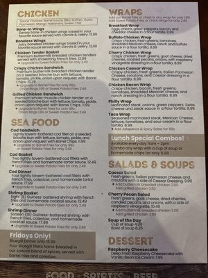 Menu photo 2 The Half Barrel Bar Standish, MI