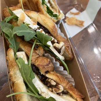 Cafe Trois - a box of sandwiches on a table - Coffee & Tea Near Me - Tenafly, New Jersey