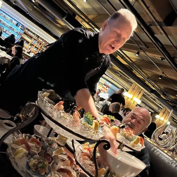 Blue Water Cafe - Chris and the seafood towers - Seafood Near Me - Vancouver, British Columbia Blue Water Cafe - Chris and the seafood towers - Seafood Near Me - Vancouver, British Columbia