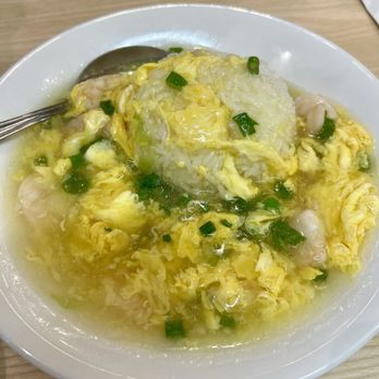 Tasty Spot Cafe - Shrimp and egg over rice - Chinese Near Me - Irvine, California Tasty Spot Cafe - Shrimp and egg over rice - Chinese Near Me - Irvine, California