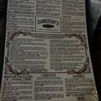 Jameson's Pub Culver City - Menu - Burgers Near Me - Culver City, California Jameson's Pub Culver City - Menu - Burgers Near Me - Culver City, California