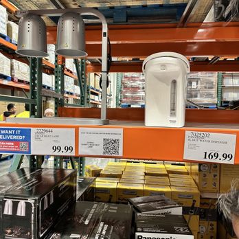 Costco Business Centre - heat lamp and 4 litre hot water dispenser - Wholesale Stores Near Me - New Westminster, British Columbia Costco Business Centre - heat lamp and 4 litre hot water dispenser - Wholesale Stores Near Me - New Westminster, British Columbia
