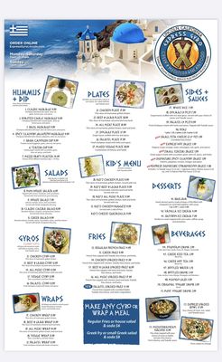 Menu photo 8 Express Gyro Lincoln, CA
