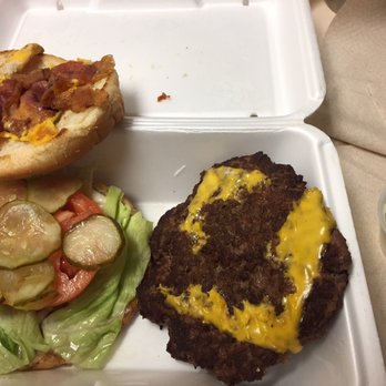 Alberts Coney Grill - Bacon cheese burger but it was missing the onion. - New American Near Me - Auburn Hills, Michigan