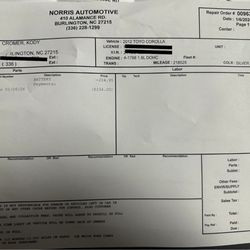Norris Automotive Inc