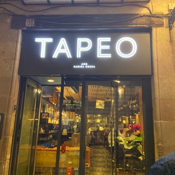 Tapeo - Outside and entrance - Tapas Bars Near Me - Barcelona, B Tapeo - Outside and entrance - Tapas Bars Near Me - Barcelona, B
