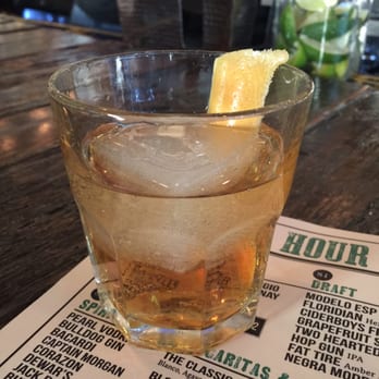 El Camino - Tequila Old Fashion - Cocktail Bars Near Me - Delray Beach, Florida