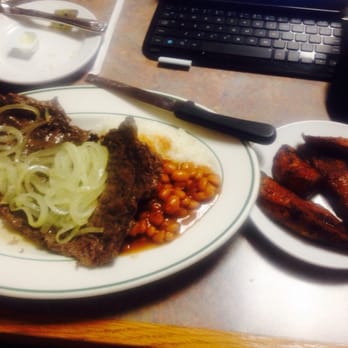 Cafe Central - Marinated steak, rive, beans, plantains=homerun!!! - Puerto Rican Near Me - Chicago, Illinois Cafe Central - Marinated steak, rive, beans, plantains=homerun!!! - Puerto Rican Near Me - Chicago, Illinois
