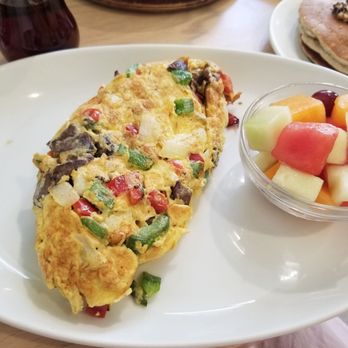 Eggs, Inc. Cafe Restaurant - Phillybsteak omelette - Breakfast & Brunch Near Me - Chicago, Illinois