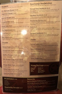 Menu photo 2 Bombshells Burgers & BBQ Huntington, WV