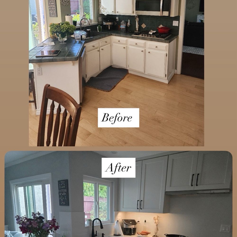 Payless Kitchen Cabinets & Bath Makeover - Kitchen before and after - General Contractors Near Me - Glendale, California Payless Kitchen Cabinets & Bath Makeover - Kitchen before and after - General Contractors Near Me - Glendale, California