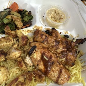 Daphne's - Grilled chicken and Shwarma plate - Greek Near Me - Ontario, California Daphne's - Grilled chicken and Shwarma plate - Greek Near Me - Ontario, California