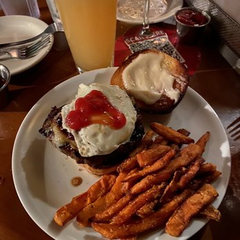 Red Mill Restaurant - "Champ" burger. Burger by a champion chef! - American Near Me - Vergennes, Vermont Red Mill Restaurant - "Champ" burger. Burger by a champion chef! - American Near Me - Vergennes, Vermont
