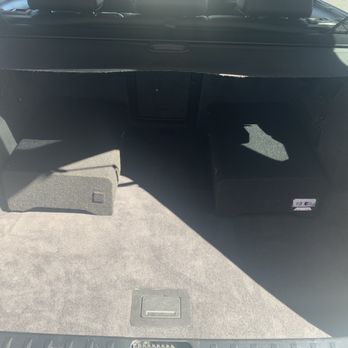 Roadshop - Neatly arranged subwoofers - Car Stereo Installation Near Me - Fontana, California