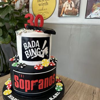 Helena Wirth Cakes - Sopranos 30th Birthday Cake - Bakeries Near Me - Los Angeles, California Helena Wirth Cakes - Sopranos 30th Birthday Cake - Bakeries Near Me - Los Angeles, California