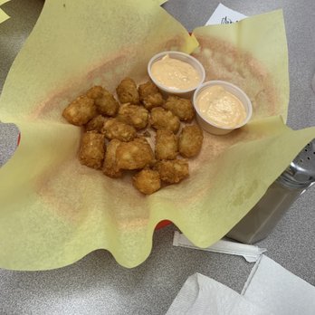 Sky Rocket Burger - Tater Tots w/Secret Sauce - Burgers Near Me - Dallas, Texas Sky Rocket Burger - Tater Tots w/Secret Sauce - Burgers Near Me - Dallas, Texas