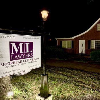 ML Lawyers - Our office at night. We are located at 2203 North Main St., Anderson, South Carolina. - Personal Injury Law Near Me - Anderson, South Carolina ML Lawyers - Our office at night. We are located at 2203 North Main St., Anderson, South Carolina. - Personal Injury Law Near Me - Anderson, South Carolina