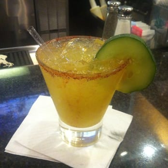 Serranos - Cucumber Margarita with Chile Salt Rim - Tex-Mex Near Me - Cedar Park, Texas Serranos - Cucumber Margarita with Chile Salt Rim - Tex-Mex Near Me - Cedar Park, Texas