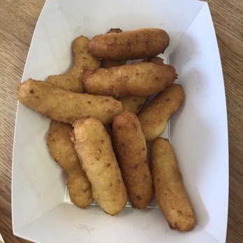 Hog Heaven Bar-B-Q - The hush puppy side. Great flavor and light crunch. - Barbeque Near Me - Durham, North Carolina Hog Heaven Bar-B-Q - The hush puppy side. Great flavor and light crunch. - Barbeque Near Me - Durham, North Carolina