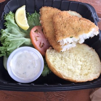 Pinky Shrimp's Seafood Co - Flounder sandwich - Seafood Near Me - Beach Haven, New Jersey Pinky Shrimp's Seafood Co - Flounder sandwich - Seafood Near Me - Beach Haven, New Jersey