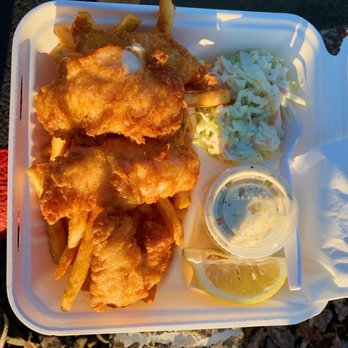 Ship Out - Cod fish and chips - Food Trucks Near Me - Astoria, Oregon