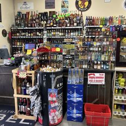 Expensive stuff behind the counter