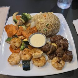 Rock N Roll Sushi - Filet and shrimp hibachi! Yum!