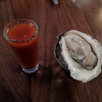 Little Donkey - Oyster shooter - Tapas/Small Plates Near Me - Cambridge, Massachusetts Little Donkey - Oyster shooter - Tapas/Small Plates Near Me - Cambridge, Massachusetts