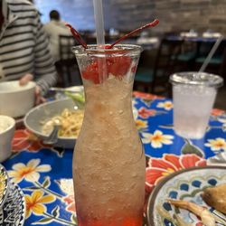 Thai Me Restaurant - Shirley Temple for the kiddo
