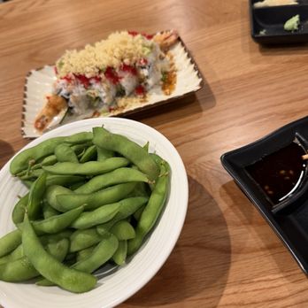 Kora Sushi - Edamame and Snap Roll - Japanese Near Me - Morgan Hill, California Kora Sushi - Edamame and Snap Roll - Japanese Near Me - Morgan Hill, California